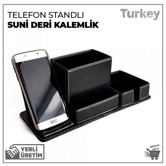 Telefon Standlı Kalemlik